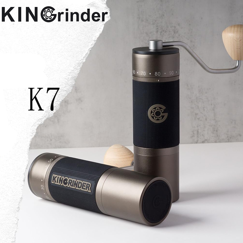 Burr Hand Grinder - 킹그라인더 K7 수동 커피 그라인더 휴대용