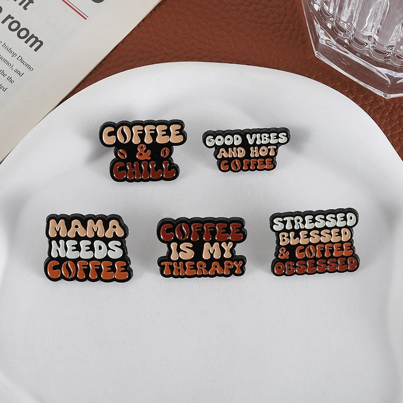 스트레스풀 블레스드 커피 오브세스드 커스텀 레터링 인용 - Coffee Tea Name 리뷰 및 가격