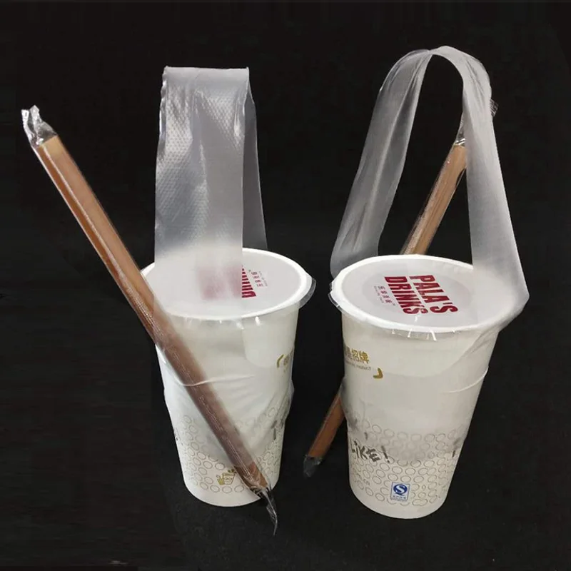 100 개/몫 T 자형 총검 비닐 봉투 일회용 투명 단 - Coffee Tea With Milk 리뷰 및 가격